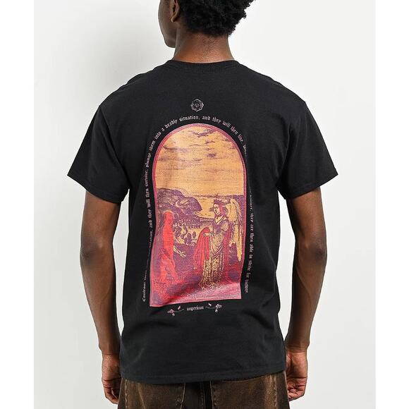 EMPYRE Men's Imperium Black T-Shirt Size M - Picture 5 of 11